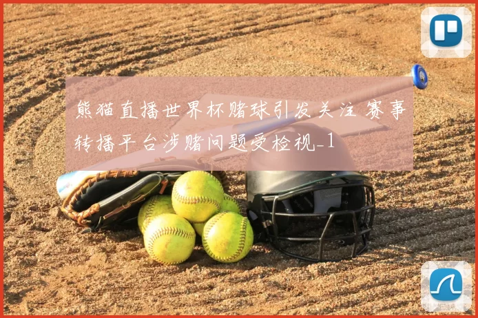 熊猫直播世界杯赌球引发关注 赛事转播平台涉赌问题受检视_1