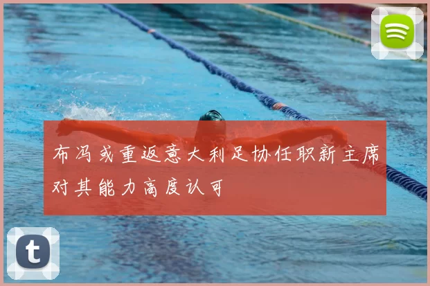 布冯或重返意大利足协任职新主席对其能力高度认可