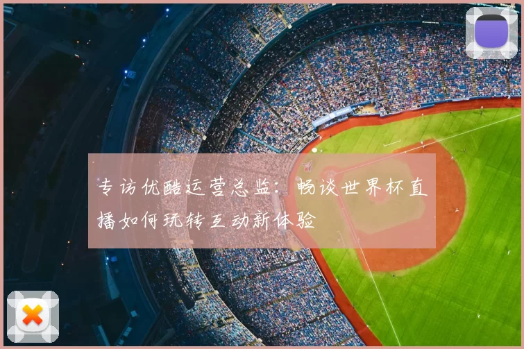 专访优酷运营总监:畅谈世界杯直播如何玩转互动新体验